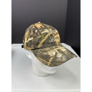 Vintage 2004 Ducks Unlimited Official Beer Budweiser Camo One Size Baseball Cap